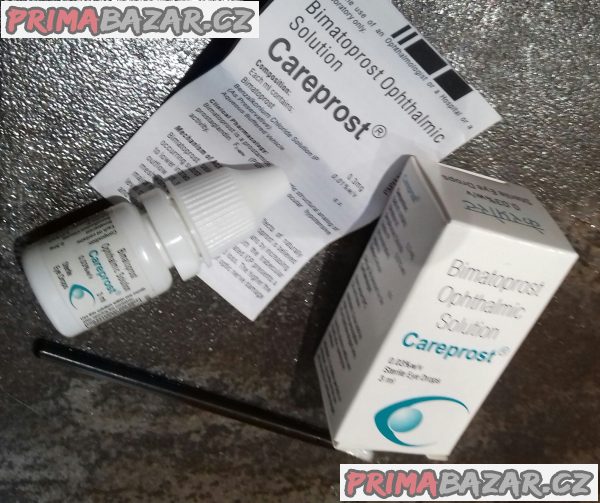 Careprost Lumigan bimatoprost nové sérum kapky na růst očních řas