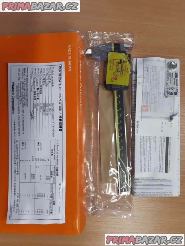 Prodám posuvné měřítko zn: Mitutoyo 0-150 mm. Prodám posuvné měřítko zn: Mitutoyo 0-150 mm.