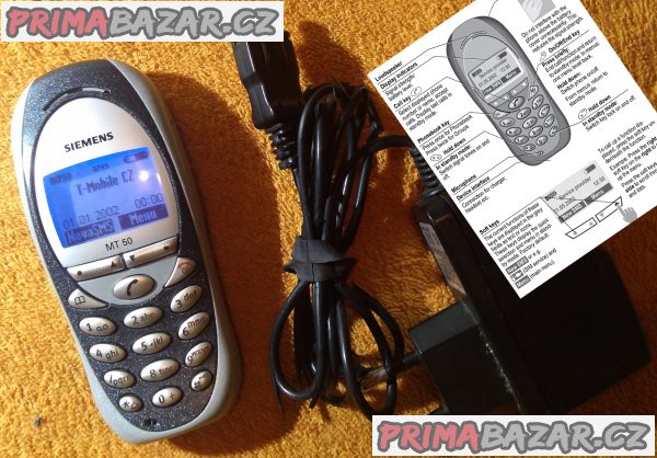 Siemens MT50 - vč. nabíječky!!! Siemens MT50 - vč. nabíječky!!!