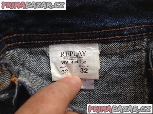 Jeans z USA značka REPLAY