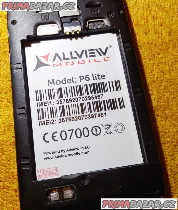 Allview P6 lite na 2 SIM - funkční s 3 nedostatky!!! Allview P6 lite na 2 SIM - funkční s 3 nedostatky!!!