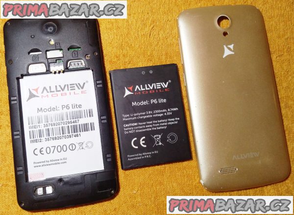 Allview P6 lite na 2 SIM - funkční s 3 nedostatky!!! Allview P6 lite na 2 SIM - funkční s 3 nedostatky!!!