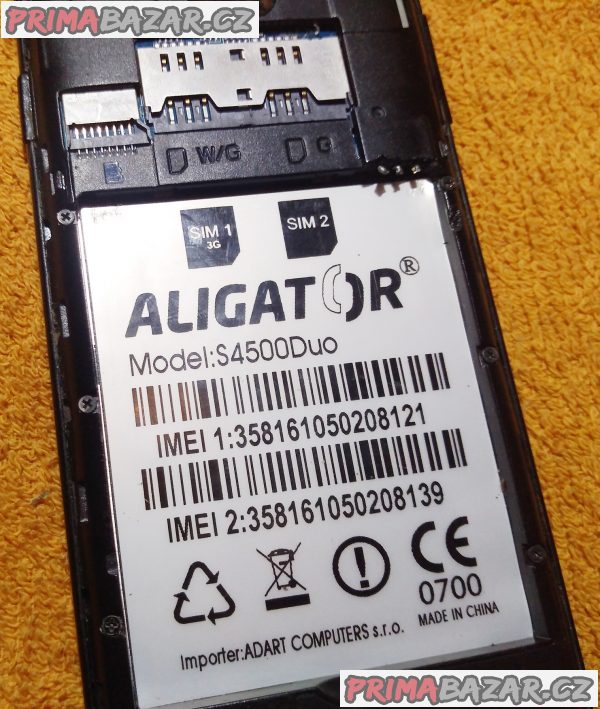 Aligator S4500Duo - k opravě nebo na náhradní díly!!!