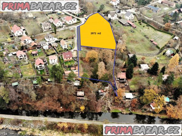Stavební pozemek 2872 m2, Kamenný Přívoz Stavební pozemek 2872 m2, Kamenný Přívoz