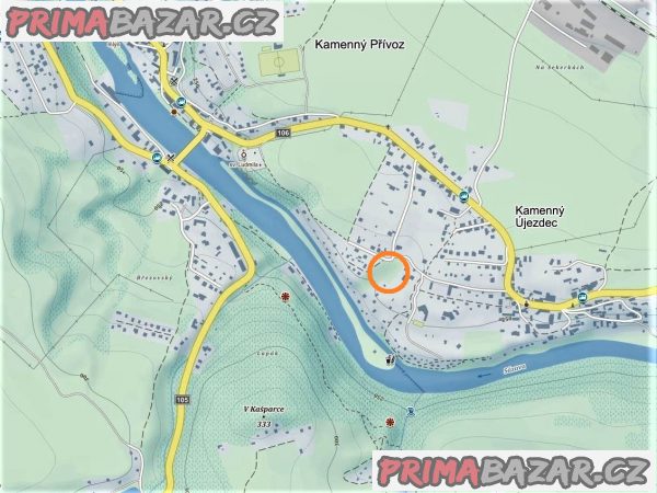 Stavební pozemek 2872 m2, Kamenný Přívoz Stavební pozemek 2872 m2, Kamenný Přívoz