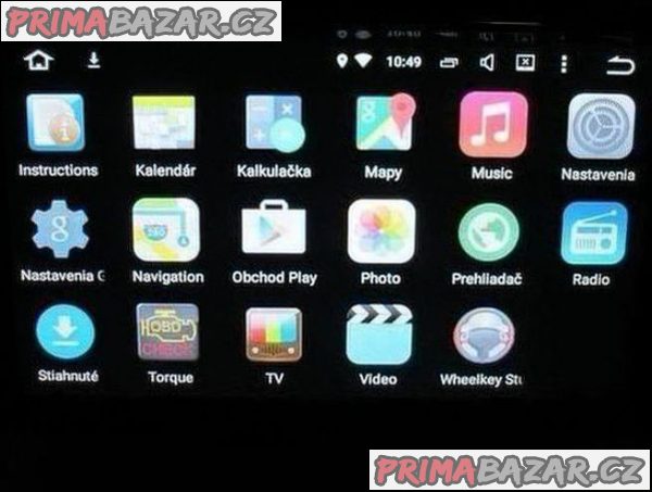 dotykove dvd autoradia s navigaciou android - vsetky znacky