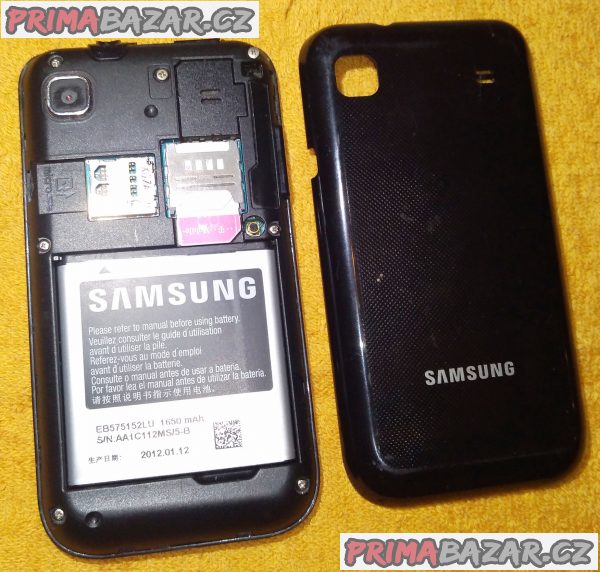 Samsung Galaxy S - funkční s 2 nedostatky!!! Samsung Galaxy S - funkční s 2 nedostatky!!!