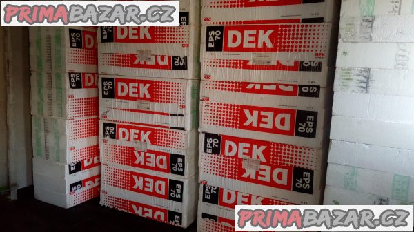 Prodám fasádní polystyrén tl.150mm DEK EPS70. Prodám fasádní polystyrén tl.150mm DEK EPS70.