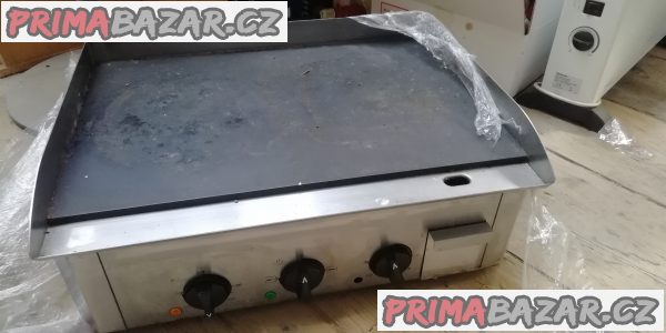 Gril plochý elektrický, 2 zóny Gril plochý elektrický, 2 zóny