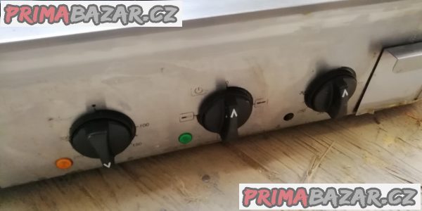 Gril plochý elektrický, 2 zóny Gril plochý elektrický, 2 zóny