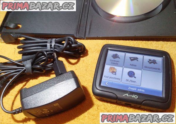 Navigace Mio Moov M300 - vč. nabíječky a USB!!! Navigace Mio Moov M300 - vč. nabíječky a USB!!!