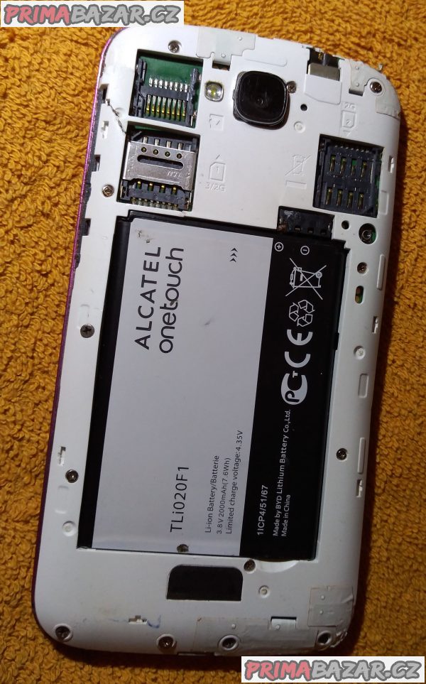 Alcatel Pop C7 na 2 SIM - k opravě nebo na náhradní díly!!! Alcatel Pop C7 na 2 SIM - k opravě nebo na náhradní díly!!!