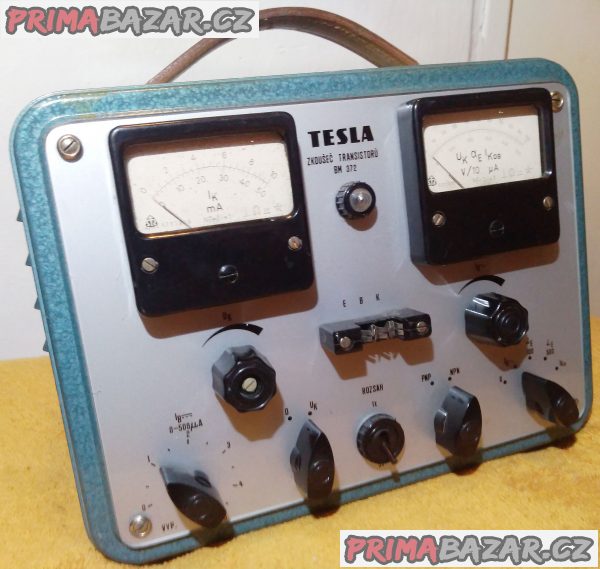 Zkoušeč transistorů Tesla BM 372!!! Zkoušeč transistorů Tesla BM 372!!!