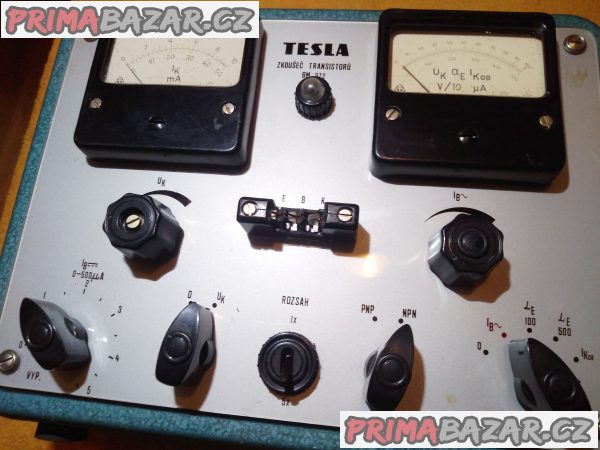 Zkoušeč transistorů Tesla BM 372!!! Zkoušeč transistorů Tesla BM 372!!!