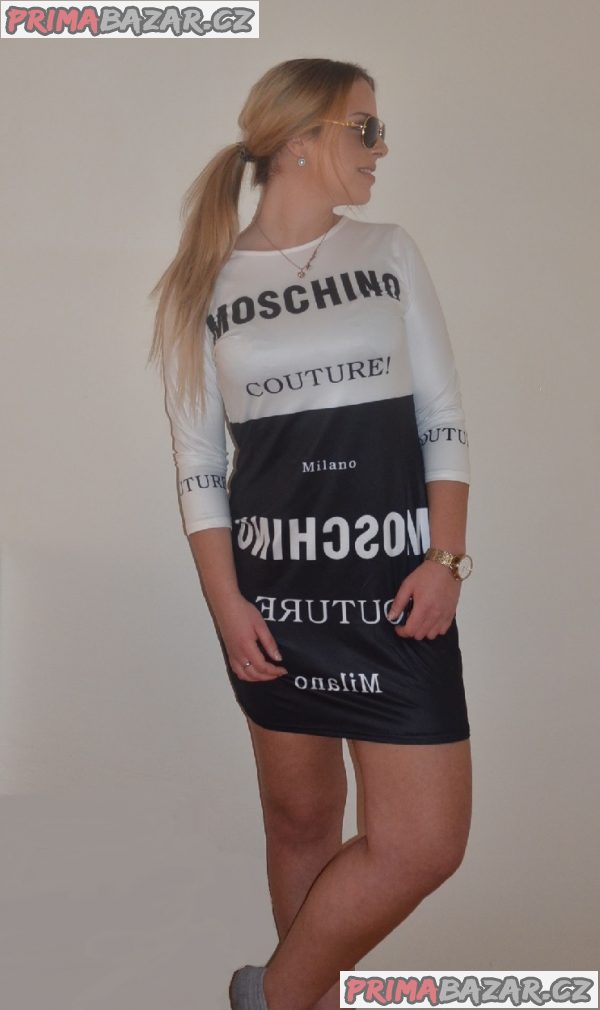 LUXUSNÍ ŠATY MOSCHINO