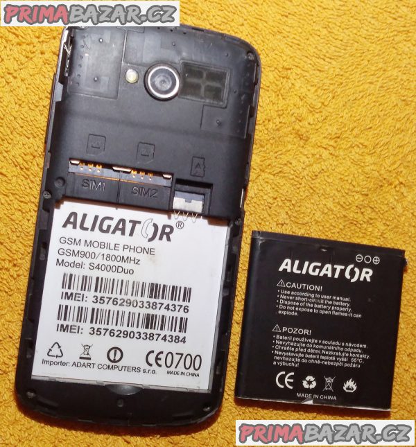 Aligator S4000Duo - k opravě nebo na náhradní díly!!! Aligator S4000Duo - k opravě nebo na náhradní díly!!!