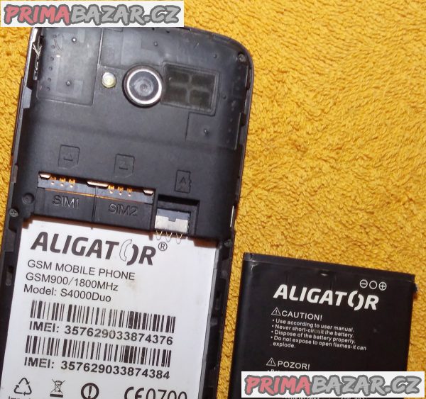 Aligator S4000Duo - k opravě nebo na náhradní díly!!! Aligator S4000Duo - k opravě nebo na náhradní díly!!!