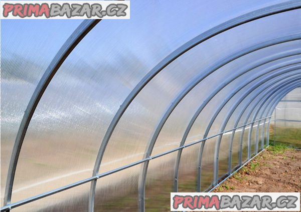 Polykarbonátový skleník OPTIMA šířka 2.5 m Polykarbonátový skleník OPTIMA šířka 2.5 m
