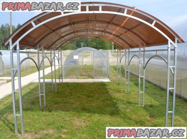 Skleníky, přístřešky, polykarbonátové desky Skleníky, přístřešky, polykarbonátové desky