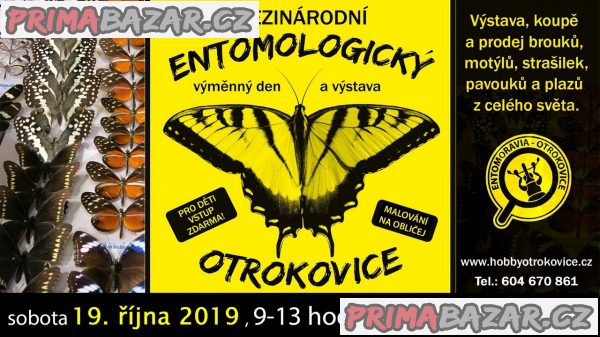 Entomologická výstava, OTROKOVICE, 19.10.2019 Entomologická výstava, OTROKOVICE, 19.10.2019