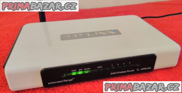 Wi-Fi router TP-LINK TL-WR542G - jako nový!!!