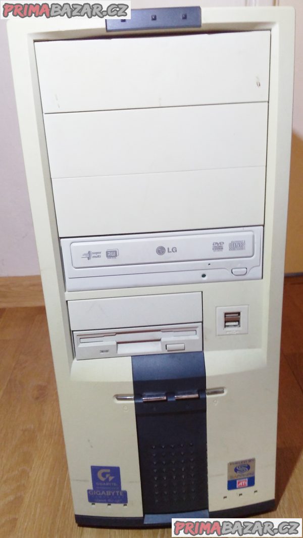 PC skříň Gigabyte + LG DVD. PC skříň Gigabyte + LG DVD.