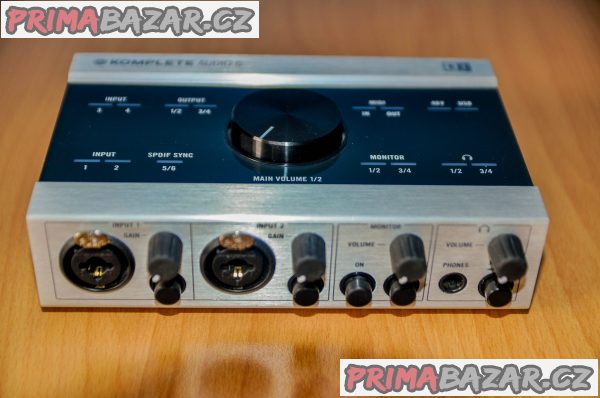 Zvuková karta Native Instruments Komplete Audio 6 Zvuková karta Native Instruments Komplete Audio 6