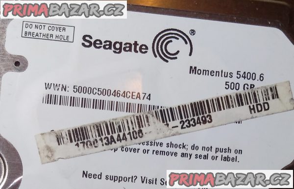 Rychlý HDD pro notebook - Seagate 500 GB!!! Rychlý HDD pro notebook - Seagate 500 GB!!!