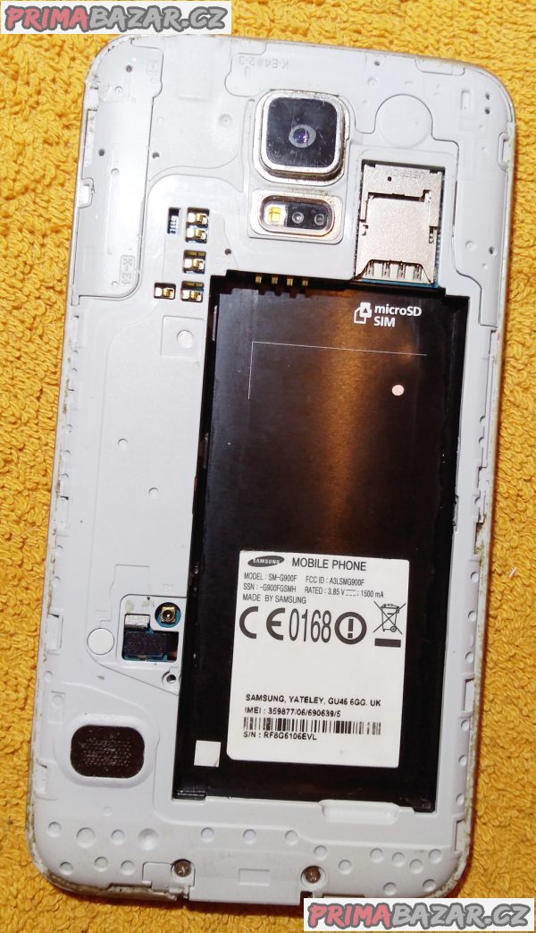 Samsung Galaxy S5 - 16 GB - na náhradní díly nebo k opravě!!! Samsung Galaxy S5 - 16 GB - na náhradní díly nebo k opravě!!!