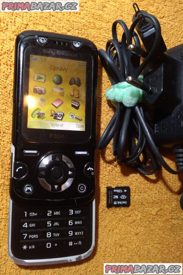 Vysouvací Sony Ericsson F305 + 3 DÁRKY!!! Vysouvací Sony Ericsson F305 + 3 DÁRKY!!!