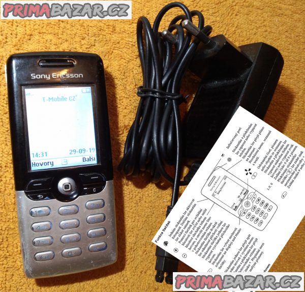 Sony Ericsson T610 + originál nabíječka!!! Sony Ericsson T610 + originál nabíječka!!!
