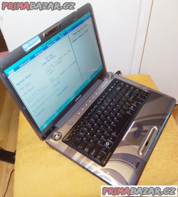 Toshiba Satellite - Speciální edice - funkční bez HDD!!! Toshiba Satellite - Speciální edice - funkční bez HDD!!!