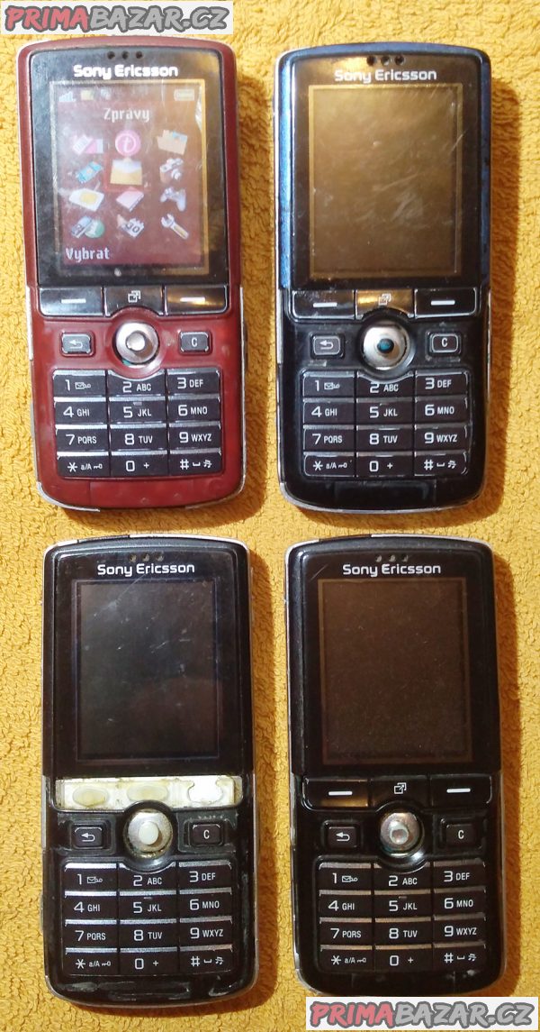 4x Sony Ericsson K750i - funkční s drobnými nedostatky!!! 4x Sony Ericsson K750i - funkční s drobnými nedostatky!!!