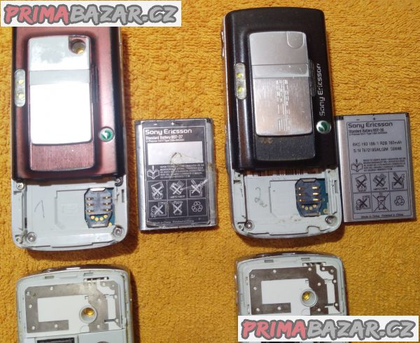4x Sony Ericsson K750i - funkční s drobnými nedostatky!!! 4x Sony Ericsson K750i - funkční s drobnými nedostatky!!!