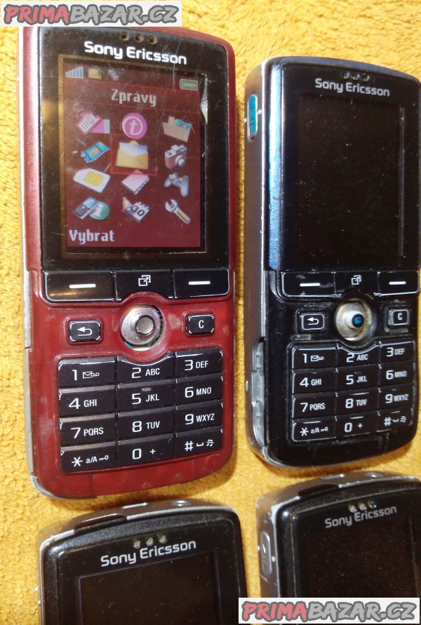 4x Sony Ericsson K750i - funkční s drobnými nedostatky!!! 4x Sony Ericsson K750i - funkční s drobnými nedostatky!!!