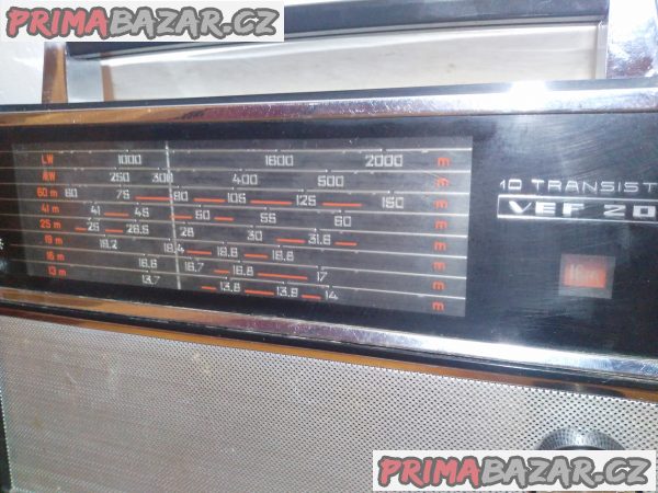 Retro rádio 10 Transistor VEF 204!!! Retro rádio 10 Transistor VEF 204!!!
