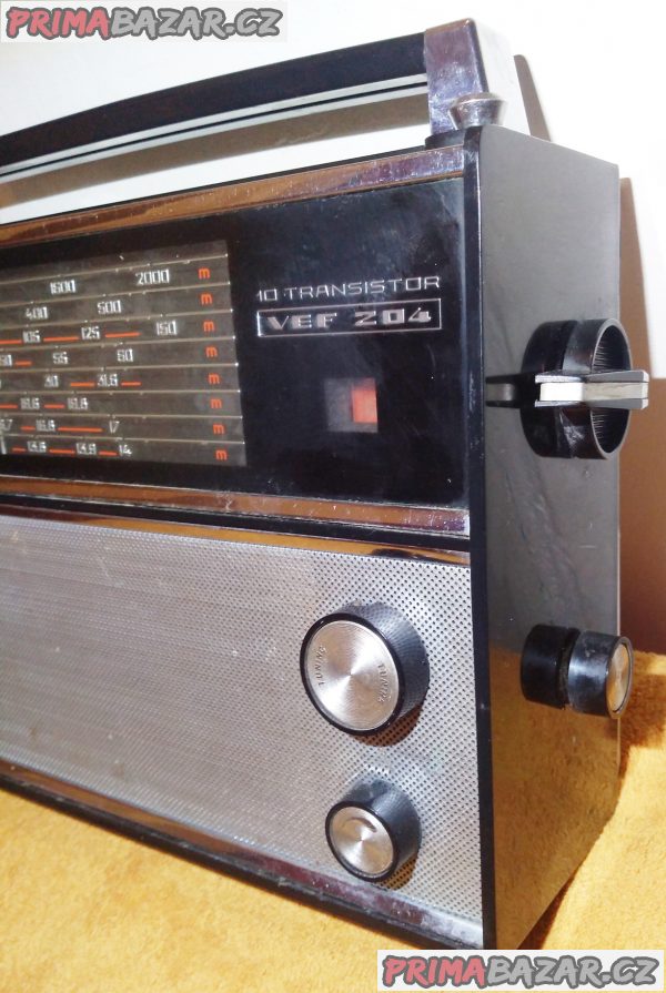 Retro rádio 10 Transistor VEF 204!!! Retro rádio 10 Transistor VEF 204!!!