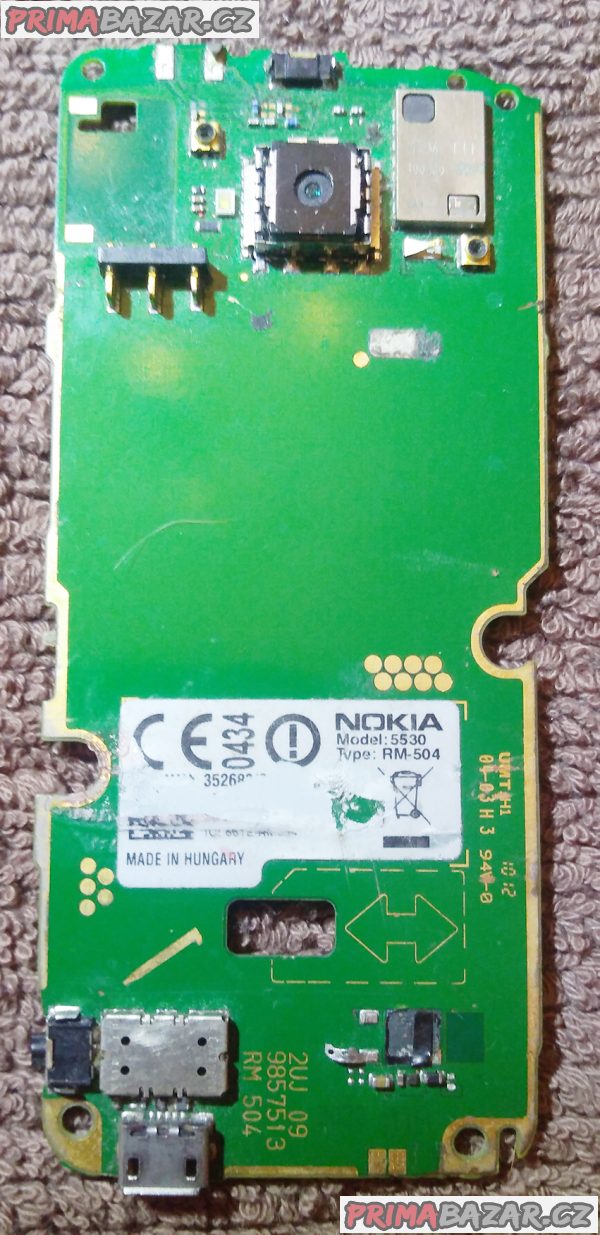 Nokia 5530 XpressMusic - základní deska!!! Nokia 5530 XpressMusic - základní deska!!!