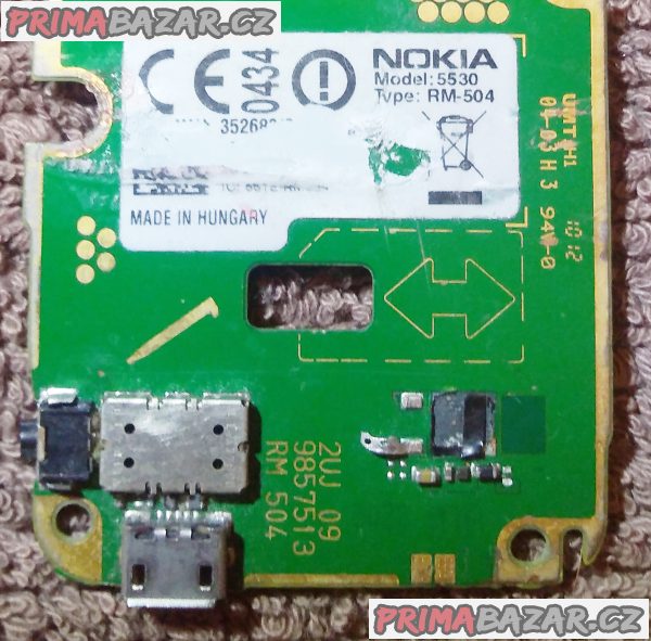 Nokia 5530 XpressMusic - základní deska!!! Nokia 5530 XpressMusic - základní deska!!!