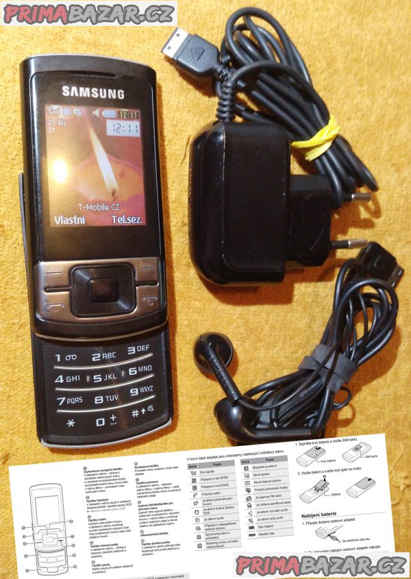 Vysouvací Samsung C3050 - velice hezký + 2 DÁRKY!!! Vysouvací Samsung C3050 - velice hezký + 2 DÁRKY!!!