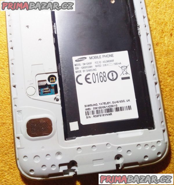Samsung Galaxy S5 - 16 GB - na náhr. díly nebo k opravě!!! Samsung Galaxy S5 - 16 GB - na náhr. díly nebo k opravě!!!
