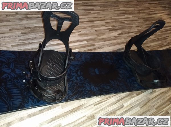 Freeride snowboard set bataleon omni 162cm+vázání union falcor black