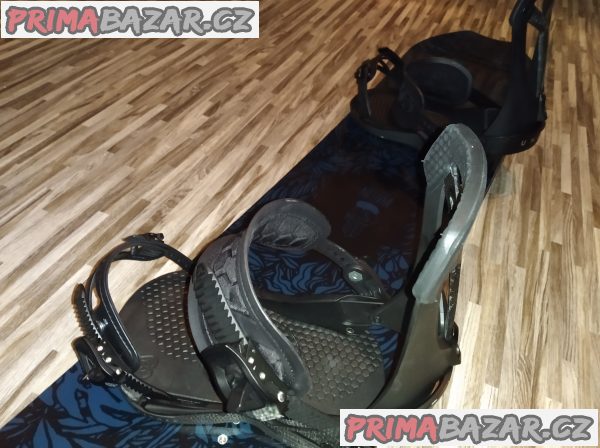 Freeride snowboard set bataleon omni 162cm+vázání union falcor black