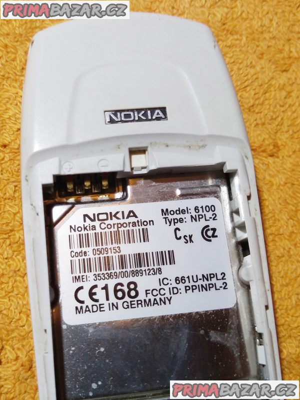 Nokia 6100 - vč. nabíječky!!! Nokia 6100 - vč. nabíječky!!!