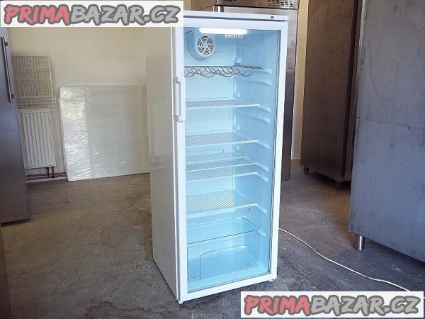 Prosklená lednice chladnice vitrína BEKO