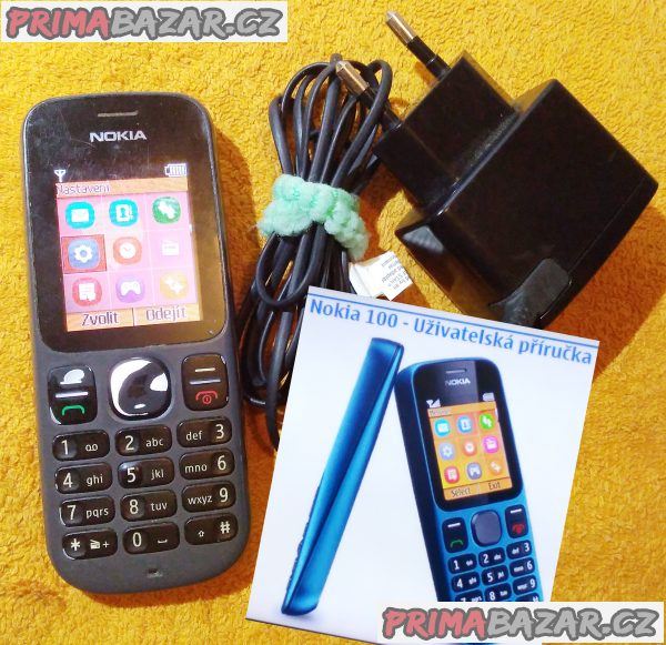 Nokia 100 s originální nabíječkou!!! Nokia 100 s originální nabíječkou!!!