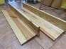 Police borovicový masiv 120 cm - 2 kusy