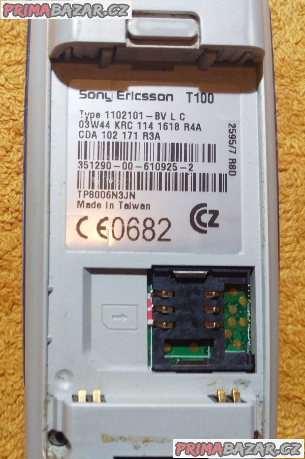 Sony Ericsson T100 - asi funkční!!! Sony Ericsson T100 - asi funkční!!!