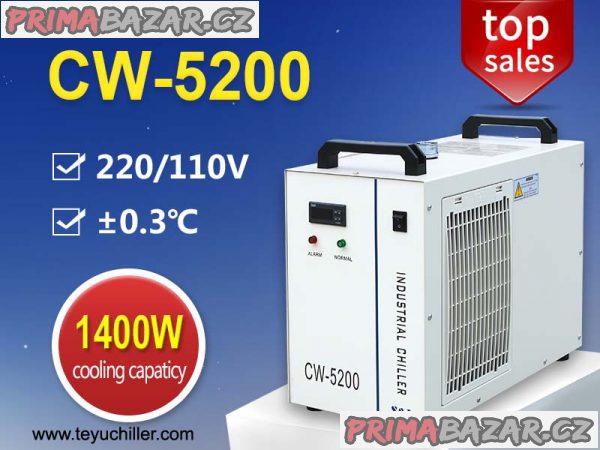Recirkulační Kompresorové Chladiče Vody Cw-5200