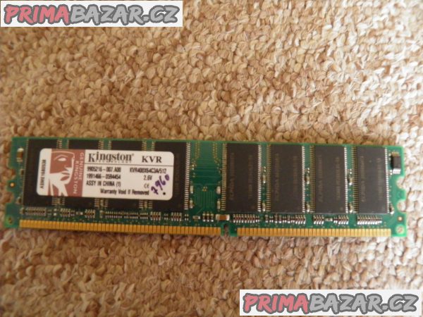 Pamet Kingston 512MB DDR